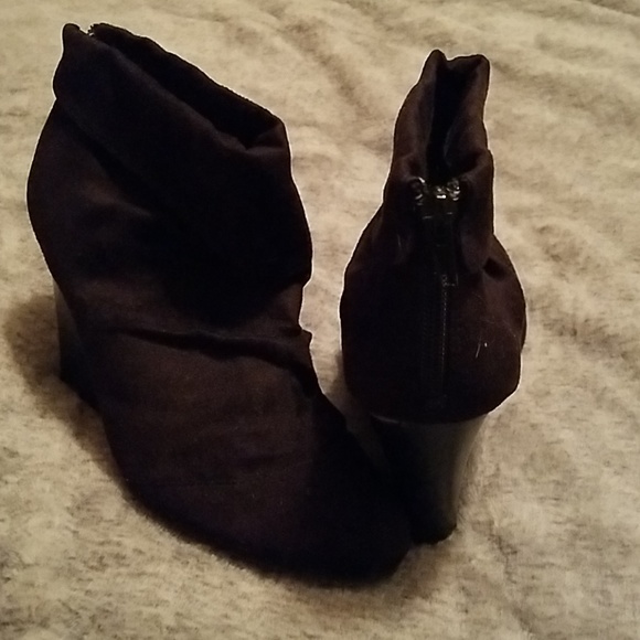 Unlisted Wedge Booties - Picture 2 of 4